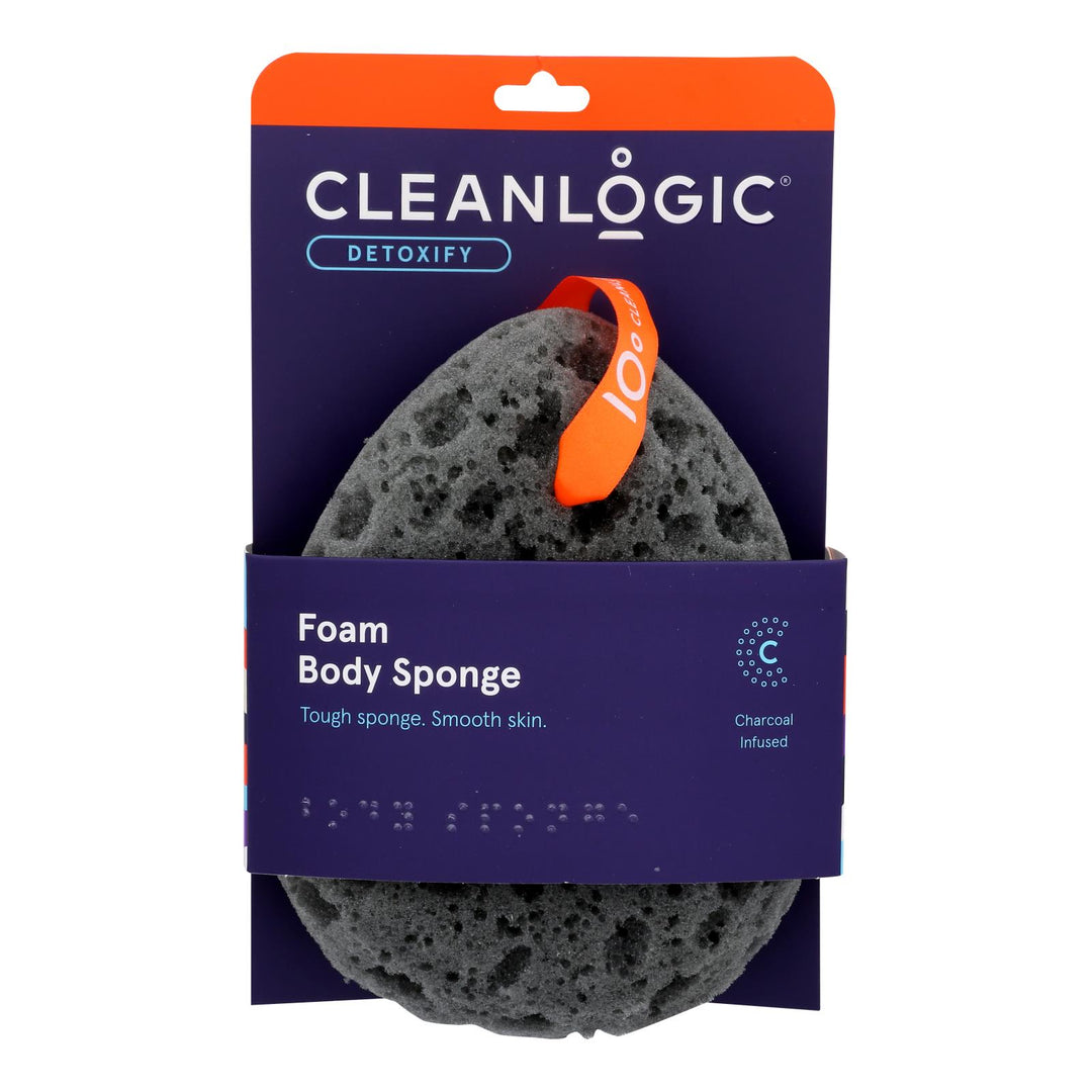 Cleanlogic - Sea Sponge Charcoal Foam - 1 Ct - Maras Green